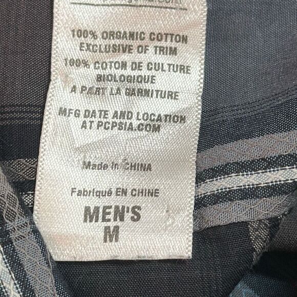 Patagonia Men's Worn Wear Wagner Plaid Shirt Size M Medium Style 54030 Snaps - Picture 7 of 9